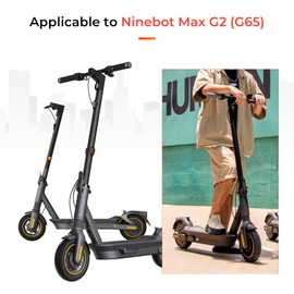 1PCS 60/65-6.9 Tubeless Tire with Valve with Built-in Live Glue Repairable for Segway Ninebot Max G2 Scooters 10 inch Self Repairing Non-Slip Tire