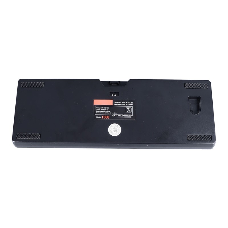 61 Keys Gaming Keyboard 2.4G Bluetooth Wired 3 Modes Keyboard