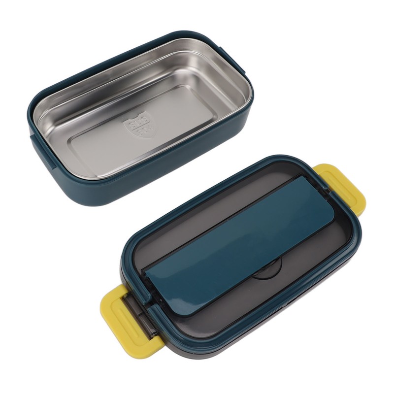 304 Stainless Steel Bento Box Adult Lunch Box Single Layer