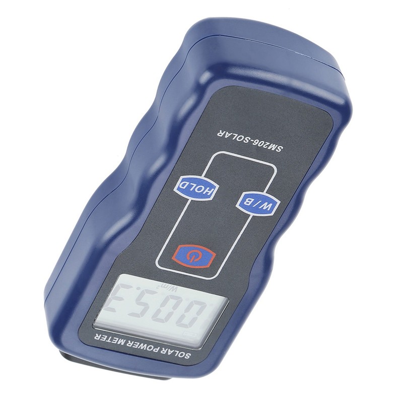 SM206 Digital Solar Power Meter Sun Light Radiation Measuring Testing