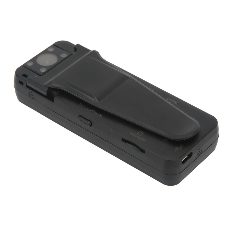 1080p Pocket Camera Recorder Clip On 180 Degree Rotation Pocket