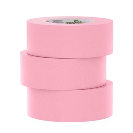 FrogTape 325 Pink High Temperature Performance Grade Masking Tape, Medium-High Adhesion, 48mm x 55m, 3 Rolls per Pack