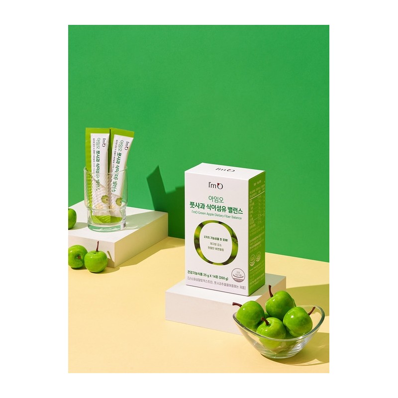 I'm O Green Apple Dietary Fiber Balance 3 Boxes /