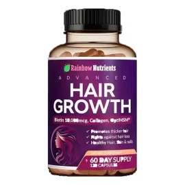 24-in-1 Advanced Hair Growth Vitamins Stops Hair Loss