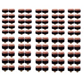 Homegames 100 x 10mm Pool Snooker Billiards Screw on Cue Tips