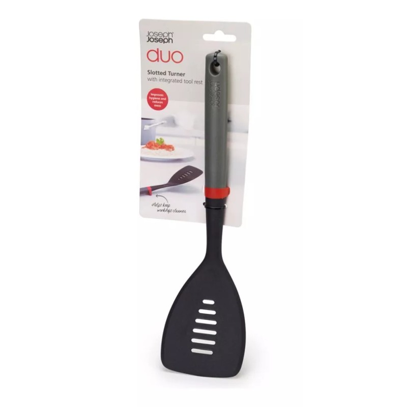 Joseph Joseph Espatula Volteador De Cocina De Silicona Con Soporte