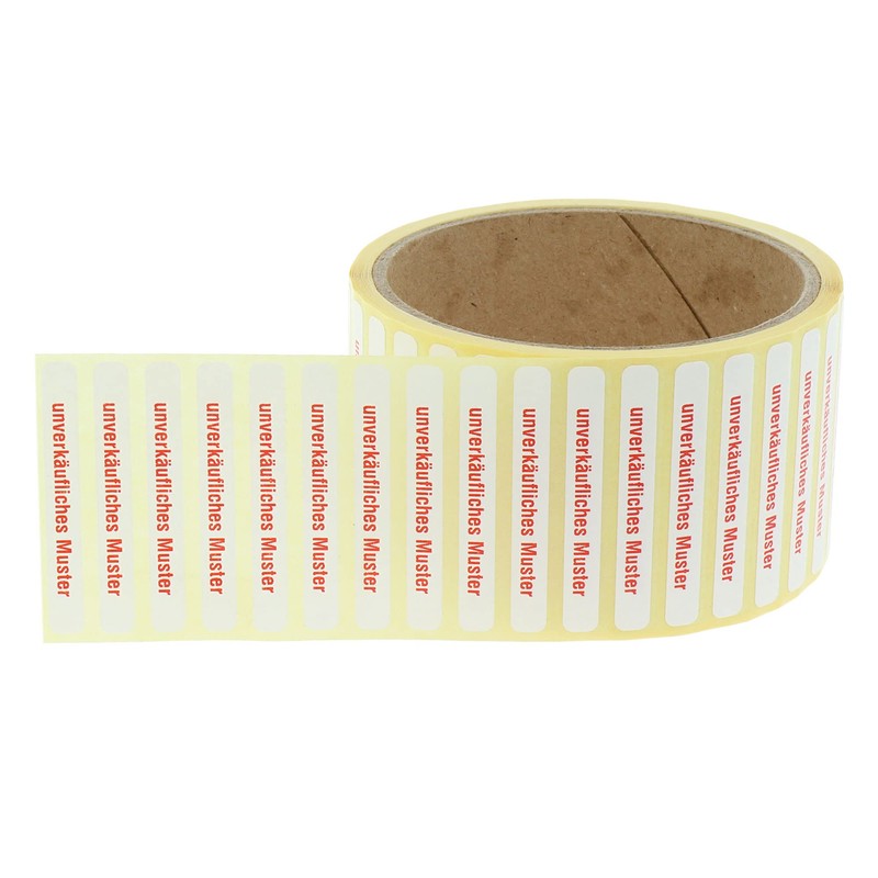 Labelident Sealing Labels 50.8 x 6.35 mm - Unsellable Pattern