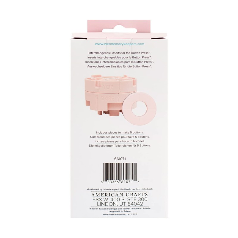 We R Memory Keepers American Crafts/We R Memory Button Placket,
