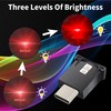 Mini USB LED Car Light, DC 5V Intelligent Interior Car
