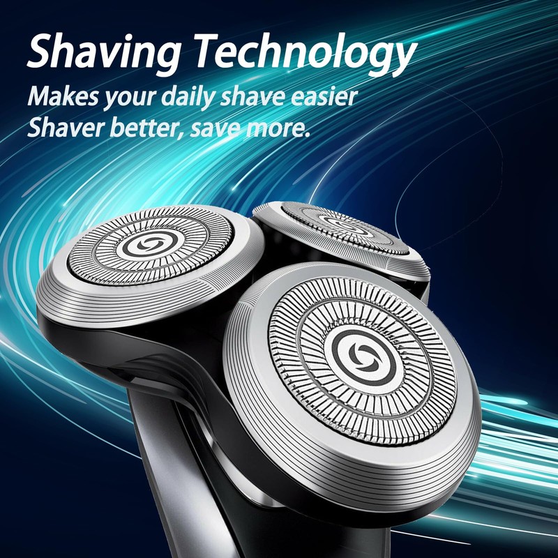 FRASAM SH90 Shaver Replacement Whole Heads for Philip Norelcos Shaver