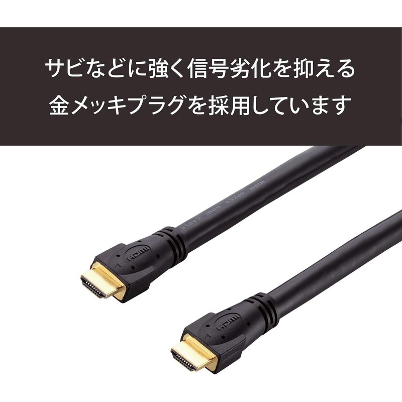 XERXES Elecom HDMI Cable 1m-10m High Speed Black HS306 Replacement