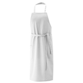 EXNER Bib Apron XXL W 100 x L 100 cm Mixed Fabric Available in 7 Colours, White