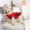 Dog Sweaters for Small Dogs Boy Girl, Plaid Puppy Sweater