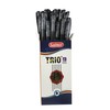 SAINO Trio 20 x 0.7mm Point BLACK Ballpoint Pens Smooth