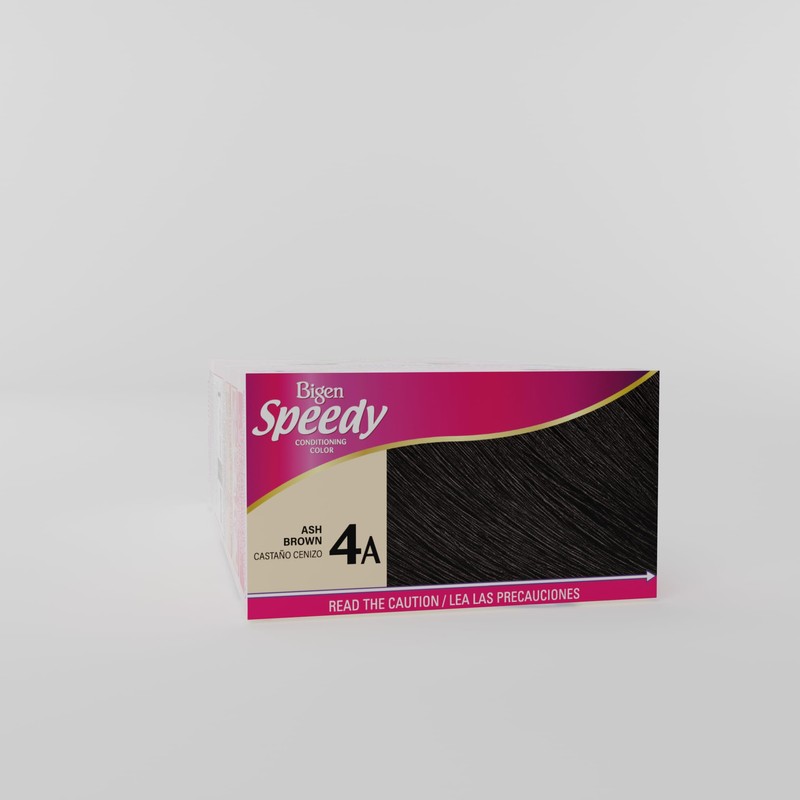 Bigen Speedy Conditioning Color Kit: 4A Ash Brown - 3