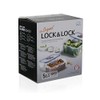 LocknLock Easy Essentials Food Storage lids/Airtight containers, BPA Free, 10