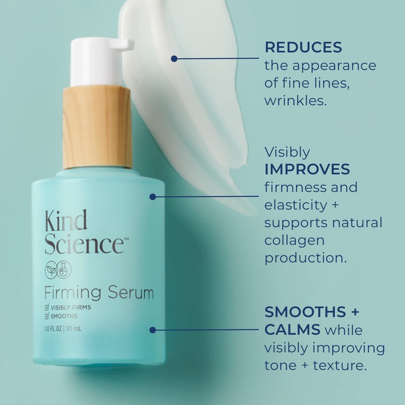 Kind Science Firming Serum | Visibly Firms + Smooths Laugh