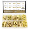 180 Pieces M4 Male Female Hex Brass Standoffs Spacers Screws