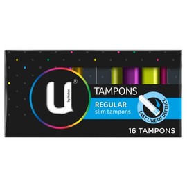 Kotex Buy U By Kotex Regular Tampons 16 Pack Online
