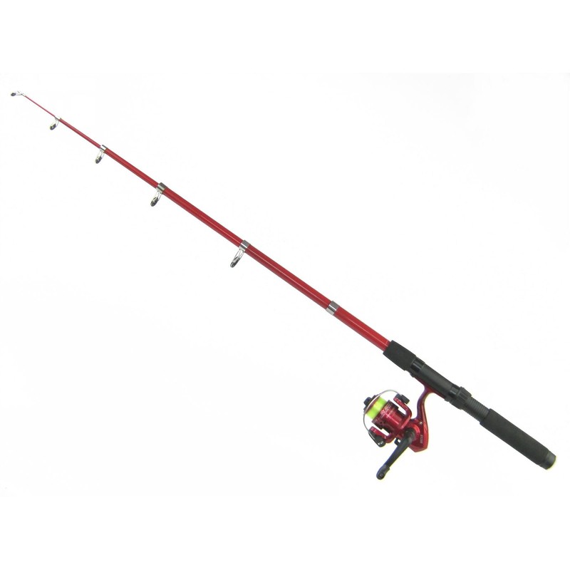 2m Spinning Coarse Telescopic Fishing Rod & Reel Combo with