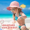 Century Star Seersucker Hats Baby Girls Sun Hats UPF 50+
