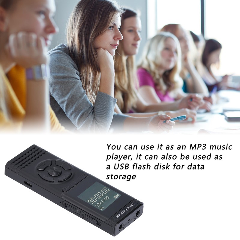 8G LCD Digital Voice Recorder Portable Voice Activated Recorder Pen
