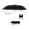 RainPOP Compact Umbrella, Lightweight, Portable, Durable, Waterproof, Windproof & Sunproof,