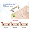 Ravinte Hardware 15 Pack 7.38 Inch Brushed Nickel&Gold Cabinet Pulls