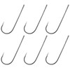 Owner Eye Worm Hooks - 6 Worm Hooks, Size: 2