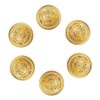 Samcos Button 6-Piece Set for Blazer, Blazer Button, DIY, Handicraft,