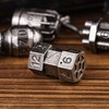 Cusdie 7-Die Creative Metal Dice Set DND Dice Set for