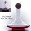 Plaisir de la Cave Wine Decanter Cork Stopper & Stainless