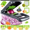 Vegetable Chopper 16-in-1, Julienne Food Cutter, Vegetable Chopping Machine, Vegetable
