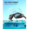 OMID Swim Goggles, Comfortable Polarized Anti-Fog Swimming Goggles for Adult