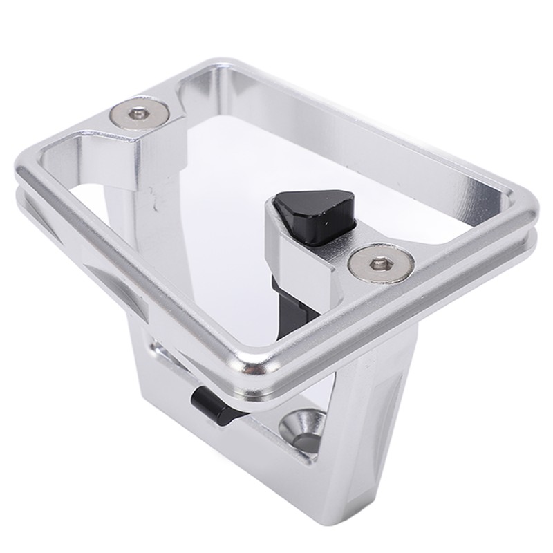 Folding Bike Front Carrier Adapter Aluminium Alloy Hollow Carved Mount