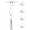 Keno Adhesive Ceiling Hooks for Hanging Decorations - 5 Pack
