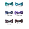 [Made in Japan] Large Dots Polka Dot Stripe Bow Tie,