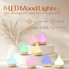 SNOWSEN 350ml Ultrasonic Essential Oil Diffuser, Light Wood Grain Aromatherapy