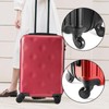 Alriedy Set of 4 Suitcase Castors, 60 x 18 mm