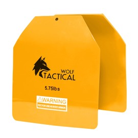 WOLF TACTICAL Curved Weight Vest Plates – 5.75/8.75/14.5LB Pairs – Contoured Ergonomic Fit – WODs, Strength Training, Running, Heavy Workouts