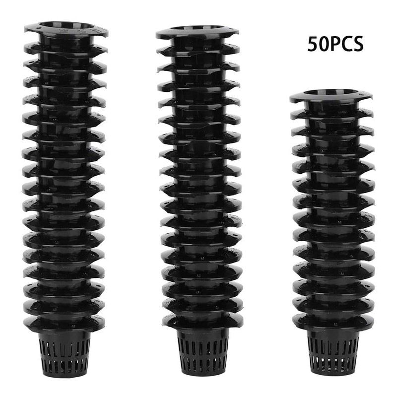 Net Pots for Hydroponics, 50Pcs Small Hydroponic Cups with Thin