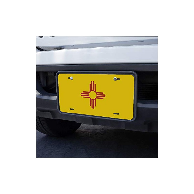 GRAPHICS & MORE New Mexico State Flag Novelty Metal Vanity