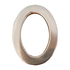 Self-Adhesive 3" inch Imperial Brass Mailbox Number # 0