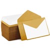 140 Mini Envelopes With White Blank Note Cards, Mini Envelopes