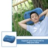 YPWangShengRui Rectangle Inflatable Camping Pillow Compressible Ergonomic Pillow Portable Ultralight