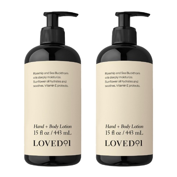 Loved01 Hand & Body Lotion, John Legend Skincare, Fragrance-Free, Daily