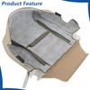 WFLNHB Artificial Leather Front Driver Side Bottom Seat Cover Tan