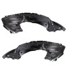 TRQ Front Inner Fender Liner Set Compatible with 2009-2011 Honda