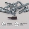 SKIR'CO (50 pcs) Hanger Bolts M6 x 50 mm, Double