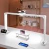 XSMNER Foldable Nail Desk Lamp with Phone Holder, 456 LEDs